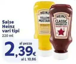 Sigma Salse Heinz offerta