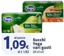 Sigma Succhi Yoga offerta