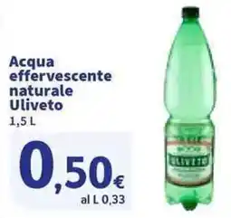 Sigma Acqua effervescente naturale Uliveto offerta