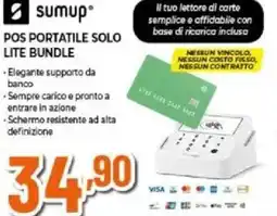 Expert Sumup pos portatile solo lite bundle offerta