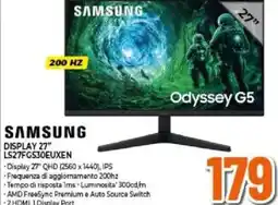 Expert SAMSUNG DISPLAY 27" LS27FG530EUXEN offerta