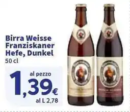 Sigma Birra Weisse Franziskaner Hefe, Dunkel offerta
