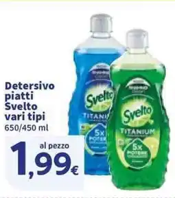 Sigma Detersivo piatti Svelto offerta