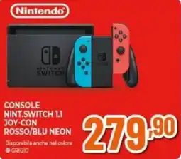 Expert Nintendo nint.switch 1.1 joy-con rosso/blu neon offerta