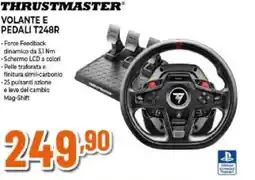 Expert THRUSTMASTER VOLANTE E PEDALI T248R offerta