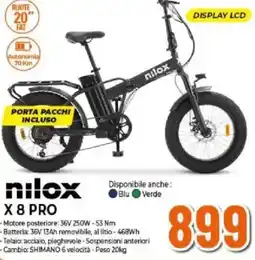 Expert Nilox x 8 pro offerta