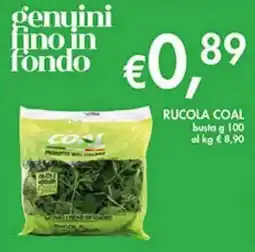 Coal Rucola coal busta offerta