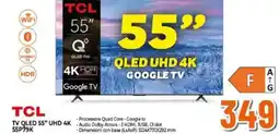 Expert TCL TV QLED 55" UHD 4K 55P79K offerta
