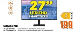 Expert SAMSUNG TV LED 27" FHD UE27F6000FUXZT offerta