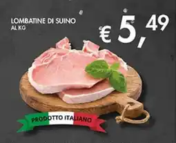 Coal Lombatine di suino offerta
