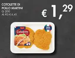 Coal Cotolette di pollo MARTINI offerta