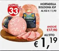 Coal Mortadella bologna IGP offerta