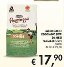 Coal Parmigiano reggiano dop 30 mesi parmareggio GRANTERRE offerta