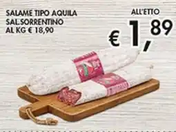 Coal Salame tipo aquila SAL SORRENTINO offerta