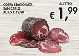 Coal Coppa stagionata SAN CARLO offerta