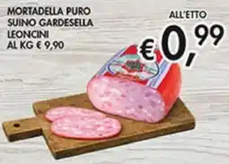 Coal Mortadella puro suino gardesella LEONCINI offerta