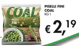 Coal Piselli fini COAL offerta