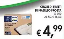 Coal Cuori di filetti di nasello FROSTA offerta
