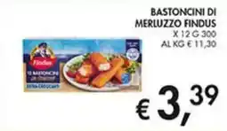 Coal Bastoncini di merluzzo FINDUS x12 offerta