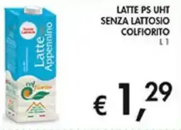 Coal Latte ps uht senza lattosio COLFIORITO offerta