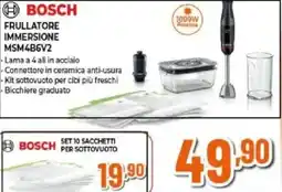 Expert BOSCH FRULLATORE IMMERSIONE MSM4B6V2 offerta