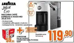 Expert Lavazza macchina caffè espresso a modo mio jolie evo offerta