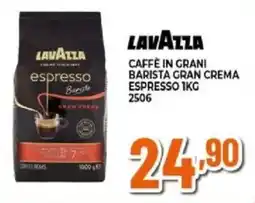Expert Lavazza caffè in grani barista gran crema espresso 2506 offerta