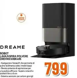 Expert DREAME ROBOT LAVA/ASPIRA POLVERE DREVMX50BK485 offerta