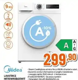 Expert Midea LAVATRICE MF110W90BATOWIT offerta