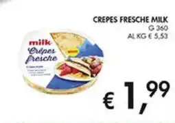 Coal Crepes fresche MILK offerta