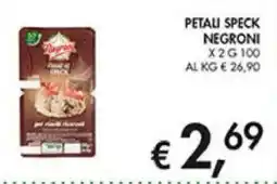 Coal Petal speck NEGRONI X2 offerta