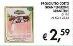 Coal Prosciutto cotto gran tenerone GRANTERRE offerta