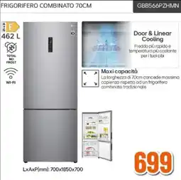 Expert LG FRIGORIFERO COMBINATO GBB566PZHMN offerta