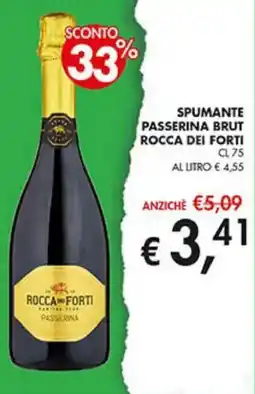 Coal Spumante passerina brut ROCCA DEI FORTI offerta