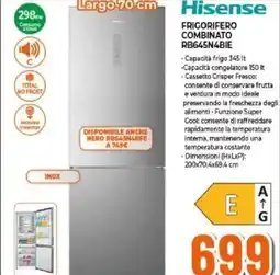 Expert Hisense FRIGORIFERO COMBINATO RB645N4BIE offerta