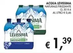 Coal Acqua levissima naturale/frizzante offerta