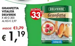 Coal Granfetta vitalità DELVERDE X 40 offerta