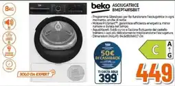 Expert beko ASCIUGATRICE BMEPT481SBIIT offerta
