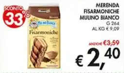 Coal Merenda fisarmoniche MULINO BIANCO offerta