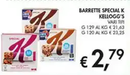 Coal Barrette special k KELLOGG'S offerta
