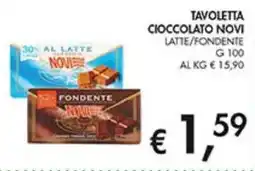 Coal Tavoletta cioccolato NOVI offerta
