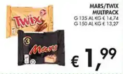 Coal MARS/TWIX Multipack offerta
