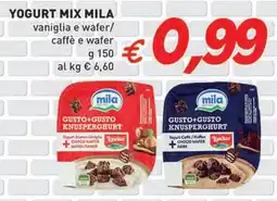 Coal Yogurt mix mila vaniglia e wafer/ caffè e wafer offerta