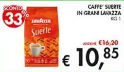 Coal Caffe' suerte in grani LAVAZZA offerta
