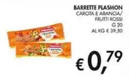 Coal Barrette plasmon carota e arancia/ frutti rossi offerta
