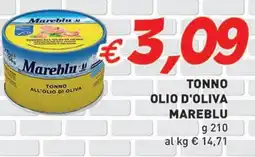Coal Tonno olio d'oliva MAREBLU offerta