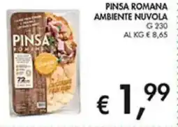 Coal Pinsa romana ambiente nuvola offerta