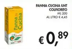 Coal Panna cucina uht COLFIORITO offerta