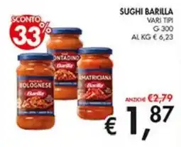 Coal Sughi BARILLA offerta