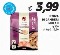 Coal Gyoza di gamberi MULAN offerta